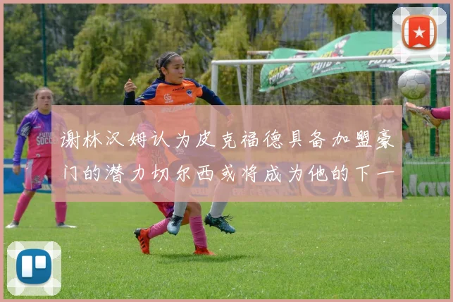 谢林汉姆认为皮克福德具备加盟豪门的潜力切尔西或将成为他的下一个选择